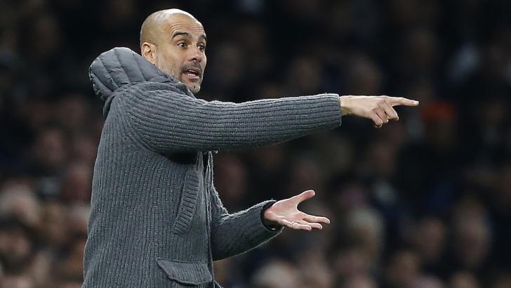 Pep Guardiola: Challenged his players to respond